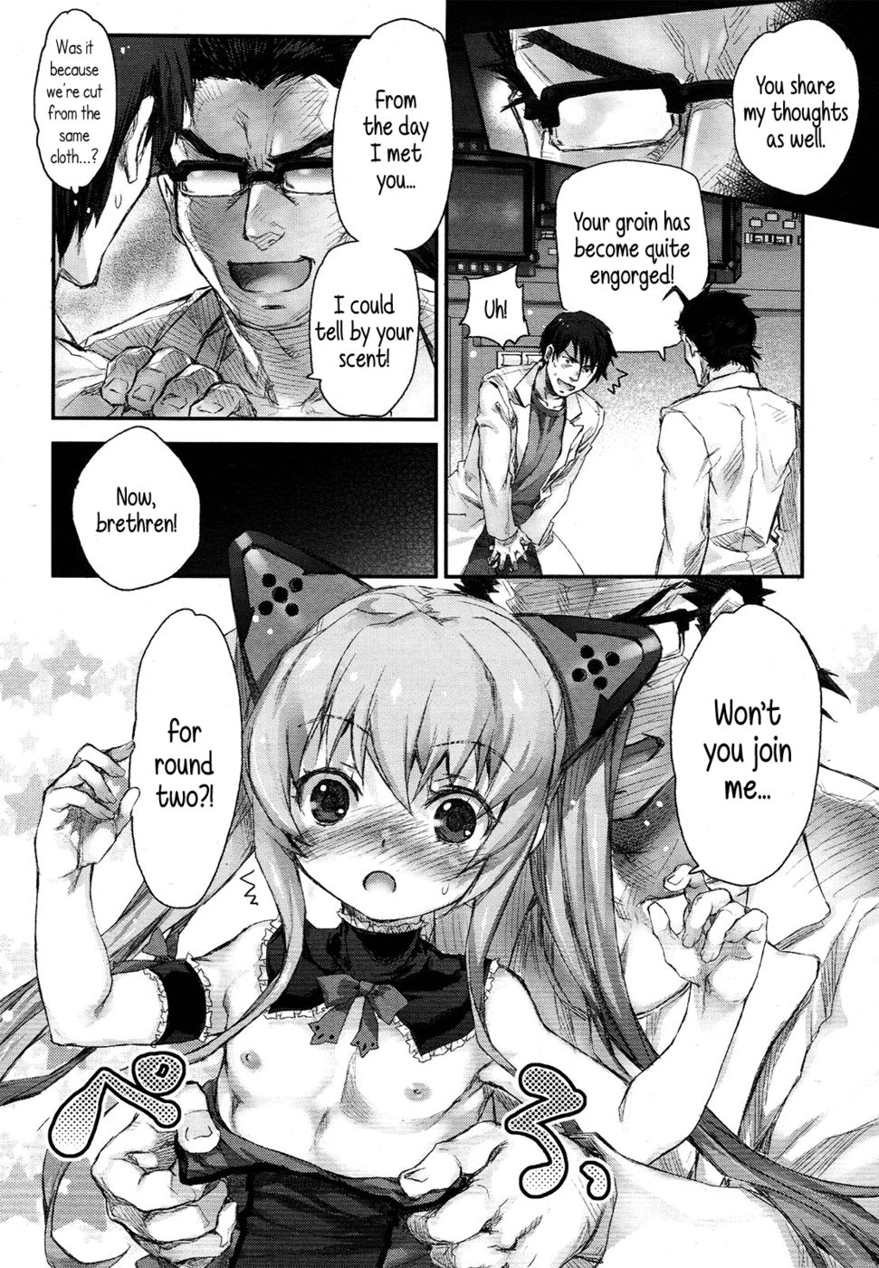 Hentai Manga Comic-Little Girl Shaped Urinating Android C.C.-Read-12